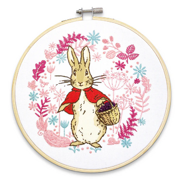 Embroidery Kit: Flopsy Goes Blackberry Picking