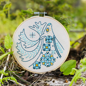 Hook, Line & Tinker Embroidery Kit | Folk Caribou