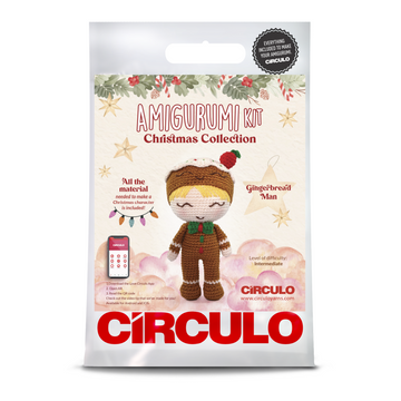 Circulo Amigurumi Kit | Christmas - Gingerbread Man
