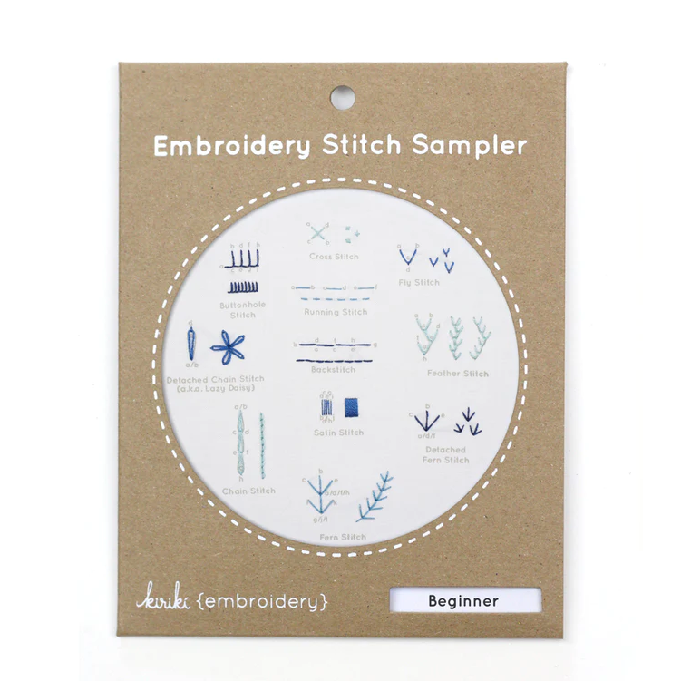 Embroidery Stitch Sampler