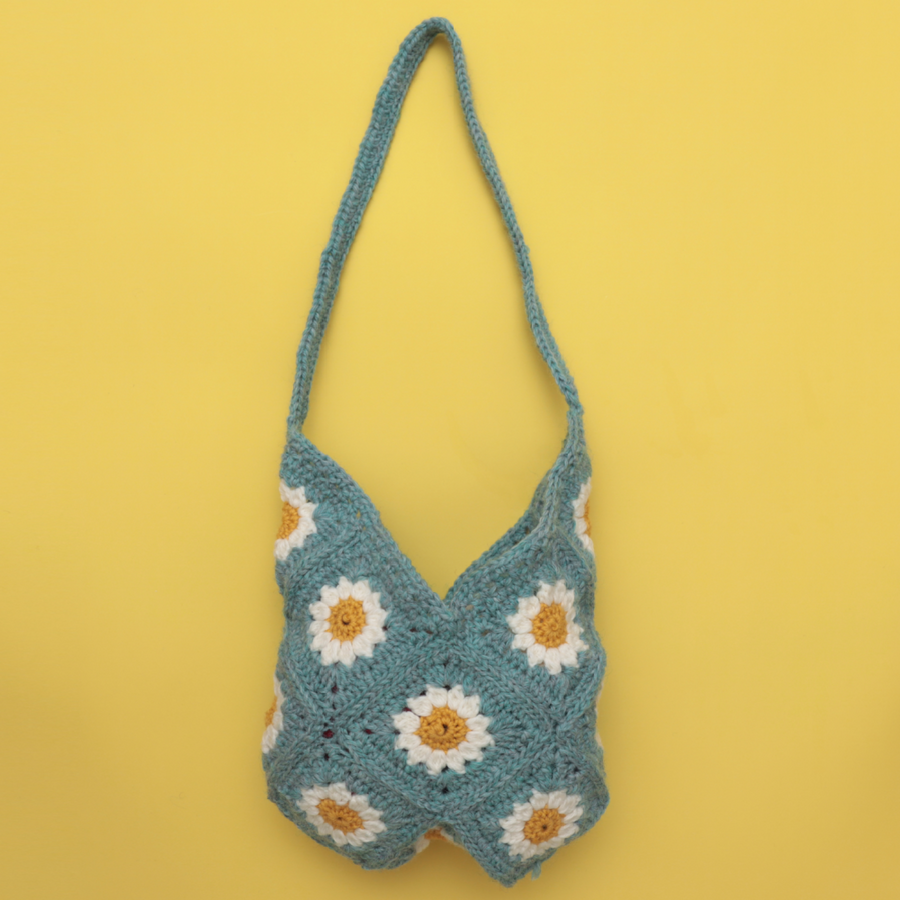 Crochet Level 3: Summer Days Daisy Bag