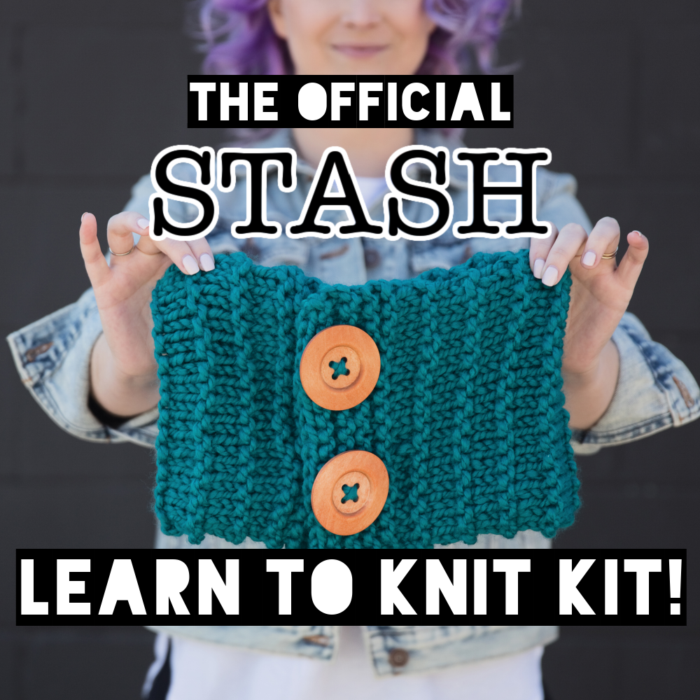 The Official STASH Learn to Knit Kit! – STASH Lounge