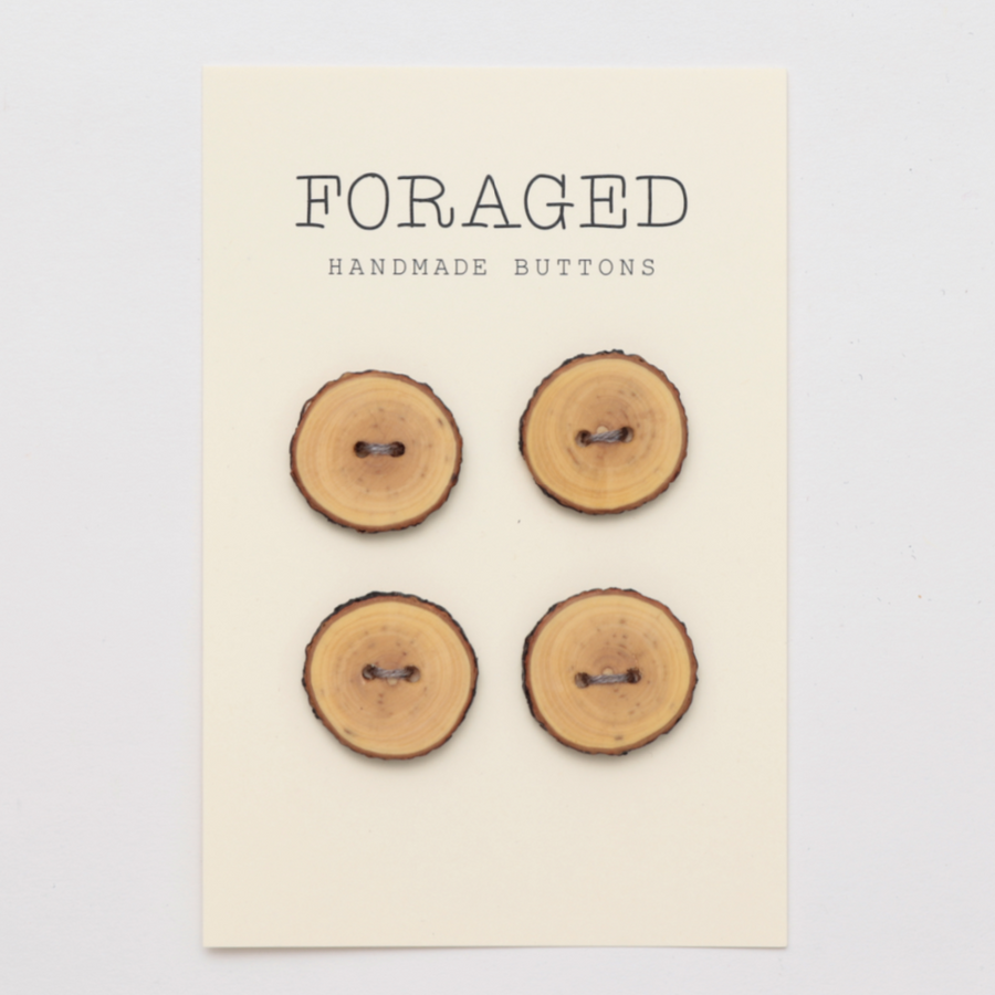 Foraged Handmade Buttons | Med x 4