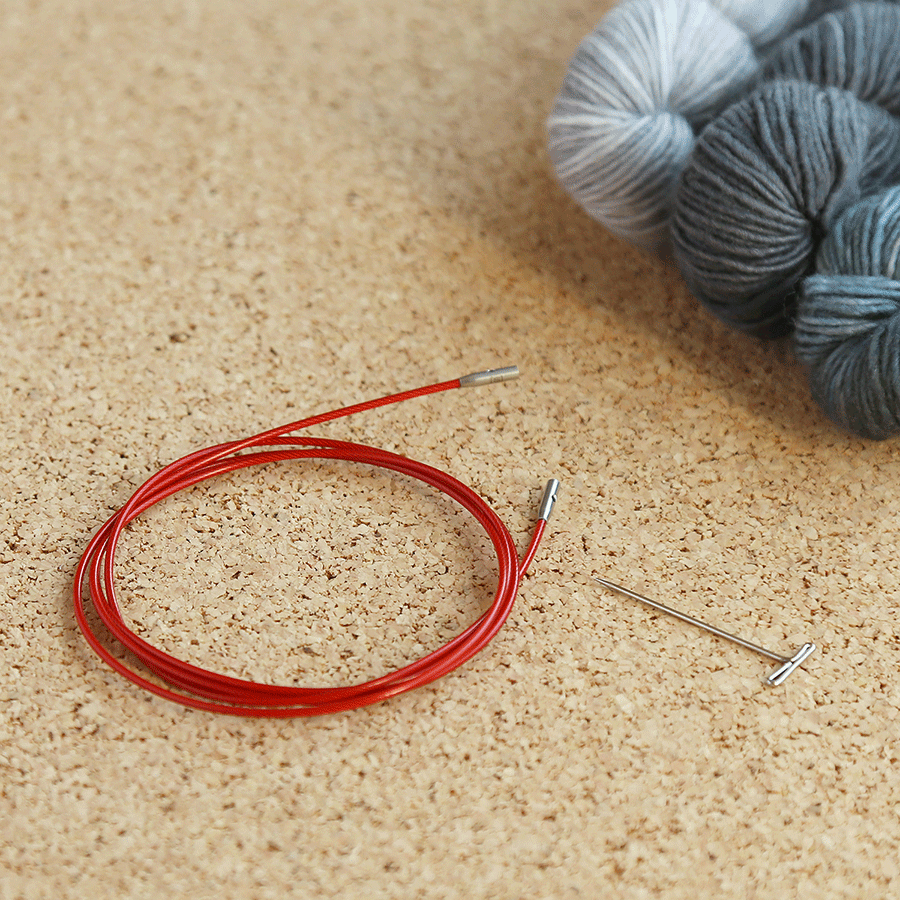 ChiaoGoo - Twist Red Lace Interchangeable Cables - Yarn Worx