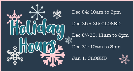 2022 Holiday Hours