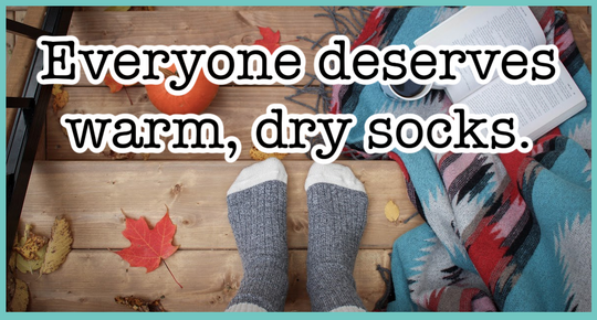 Let's help our neighbours this SOCKTOBER!