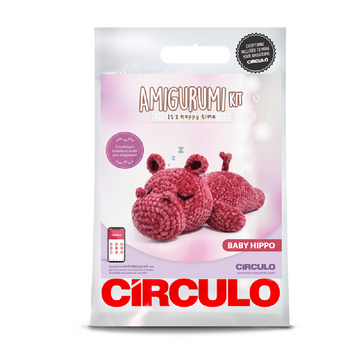 Circulo Amigurumi Kit | Nappy Time | Baby Hippo
