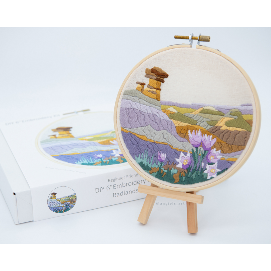 Anna Angiel Embroidery Kit | Badlands