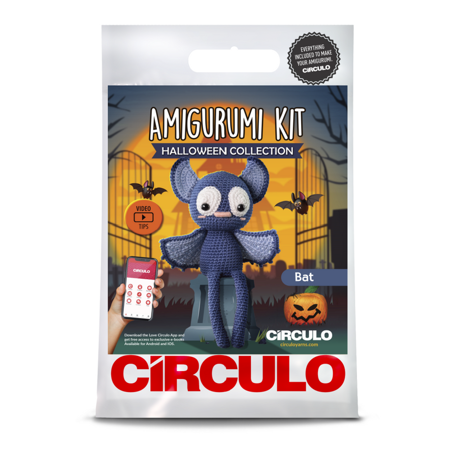 Circulo Amigurumi Kit | Halloween - Bat