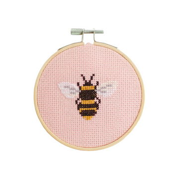 Cotton Clara Bumble Bee Cross Stitch Kit