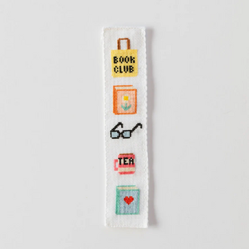 Cotton Clara Bookish Cross Stitch Bookmark Kit