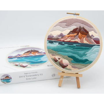 Anna Angiel Embroidery Kit | Bow Lake