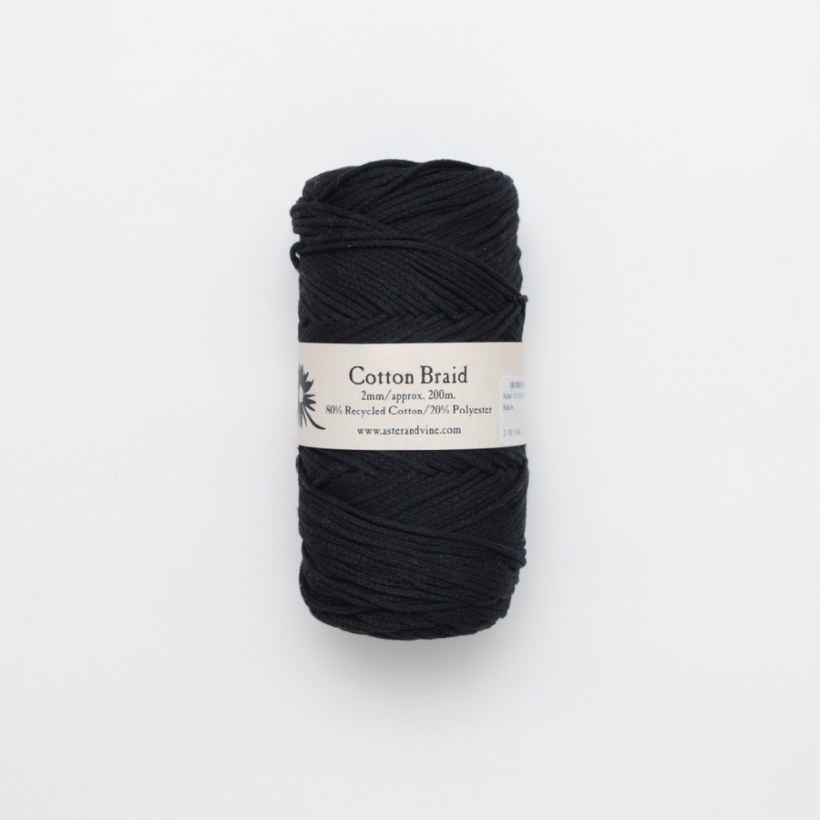 Aster & Vine 2mm Cotton/Poly Braid