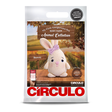 Circulo Amigurumi Kit | Baby Farm Animals - Bunny
