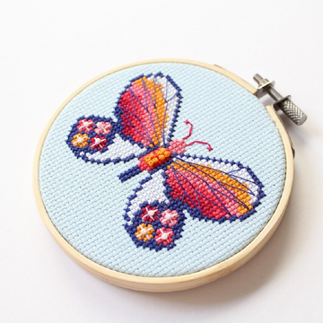 Diana Watters Butterfly Cross Stitch Kit