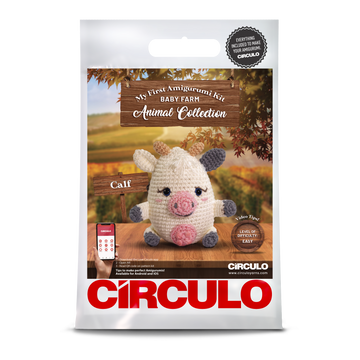 Circulo Amigurumi Kit | Baby Farm Animals - Calf