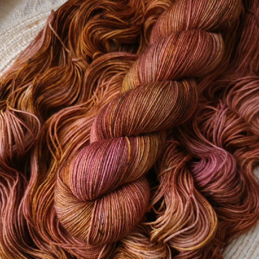 The Frosted Stitch Snowflake Sock