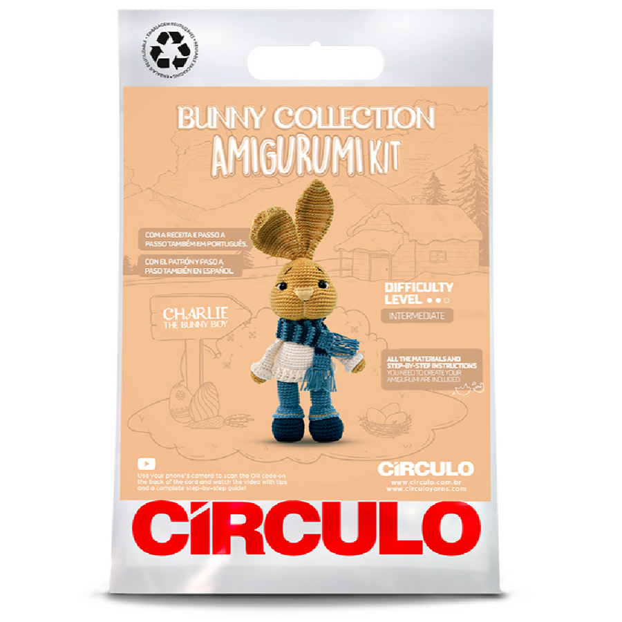 Circulo Amigurumi Kit | Charlie the Bunny Boy