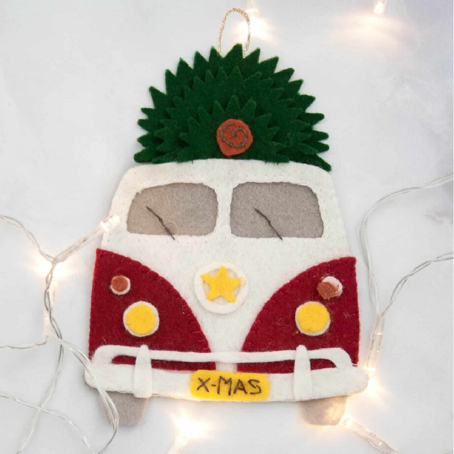 Felt Christmas Decoration Kit | Christmas Bus