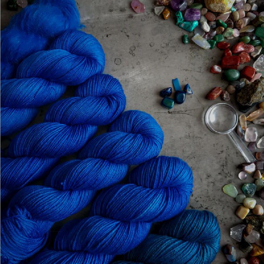 The Frosted Stitch Snowflake Sock