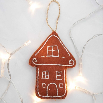 Felt Christmas Decoration Kit | Gingerbread House