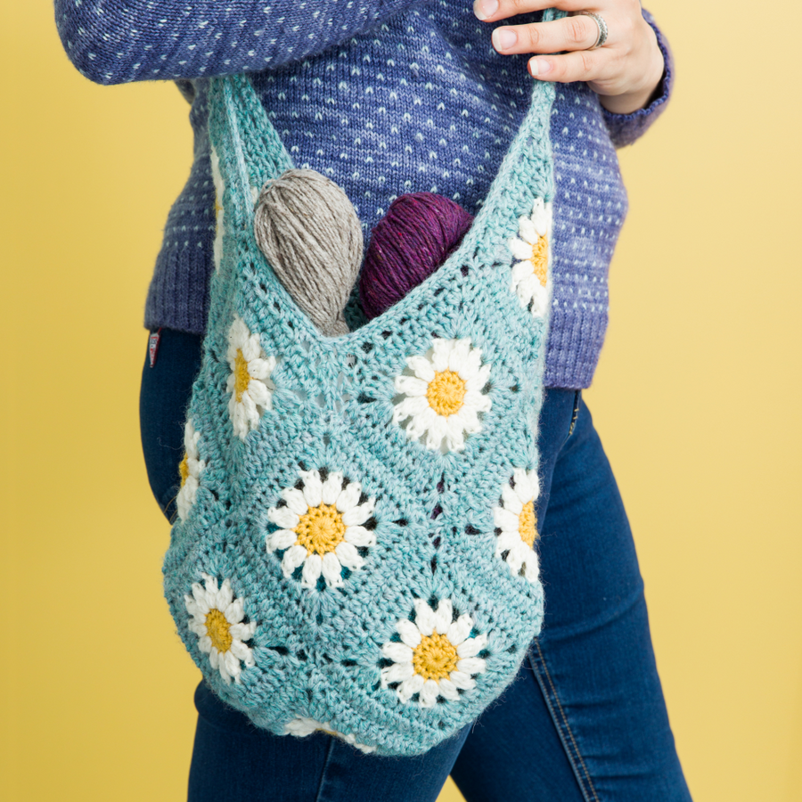 Crochet Level 3: Summer Days Daisy Bag