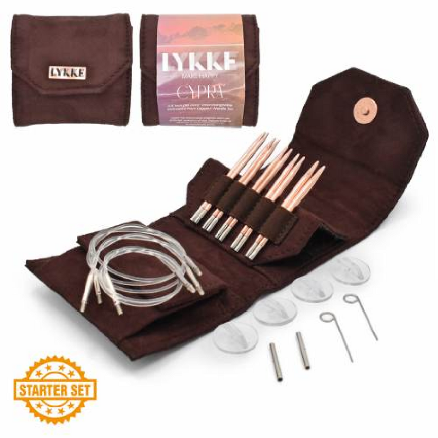 Lykke Cypra Interchangeable Starter Set Brown | 3.5 in.