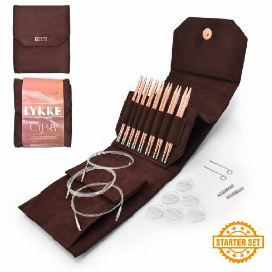 Lykke Cypra Interchangeable Starter Set Brown | 5 in.