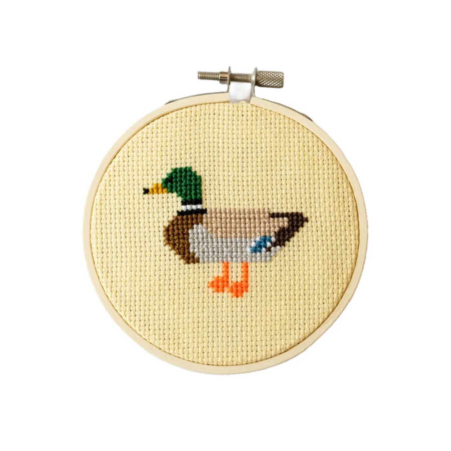 Cotton Clara Duck Cross Stitch Kit