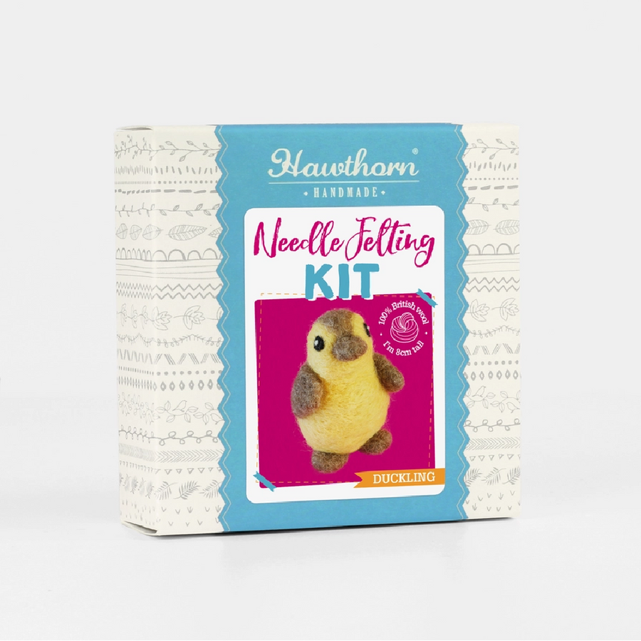 Hawthorn Handmade Mini Needle Felting Kit | Duckling