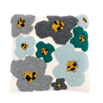 Punch Needle Kit | Floral Pillow