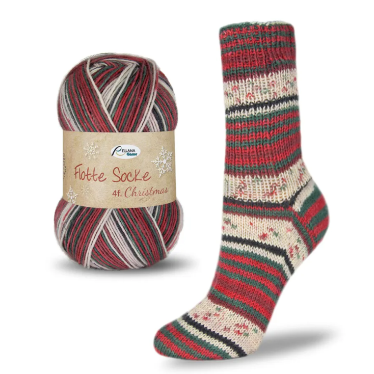 Flotte Sock 6 Ply Christmas