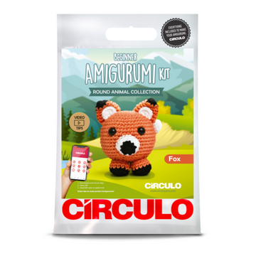 Circulo Amigurumi Kit | Round Animal | Fox