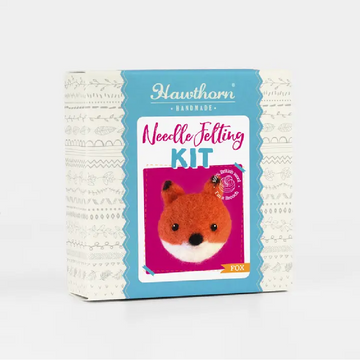 Hawthorn Handmade Needle Felting Kit | Fox Brooch