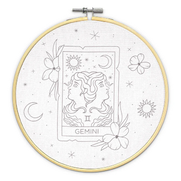 Embroidery Kit : Gemini