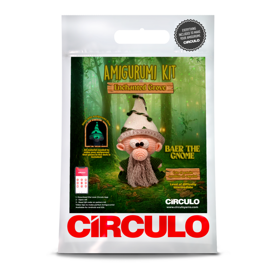 Circulo Amigurumi Kit | Enchanted Forest - Baer The Gnome