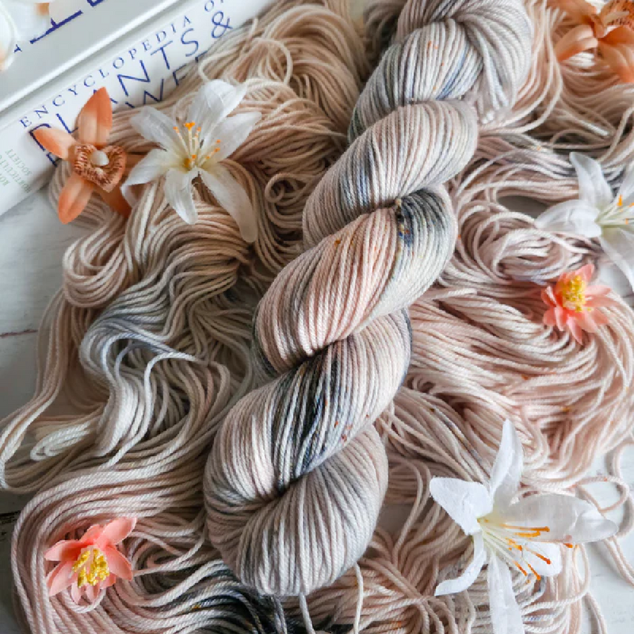 The Frosted Stitch Snowflake Sock
