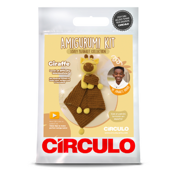 Circulo Amigurumi Kit | Lovey Blanket | Giraffe