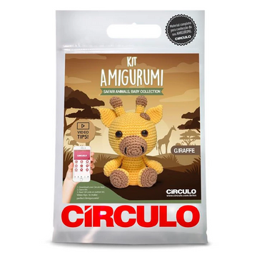 Circulo Amigurumi Kit | Safari Baby - Giraffe