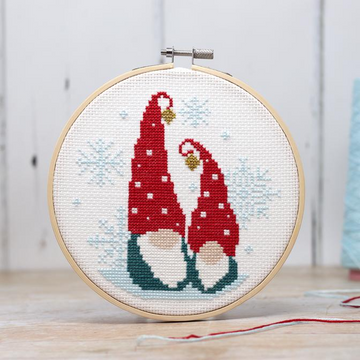 Cross Stitch Kit: Gnomes