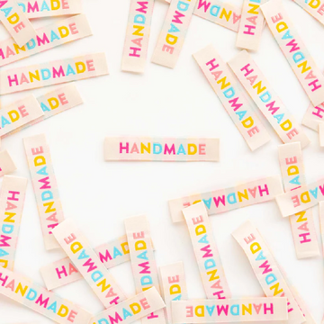 Sarah Hearts Woven Labels | Handmade