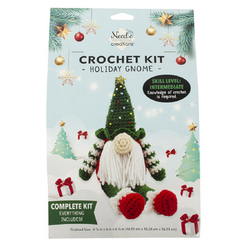 Crochet Kit | Holiday Gnome