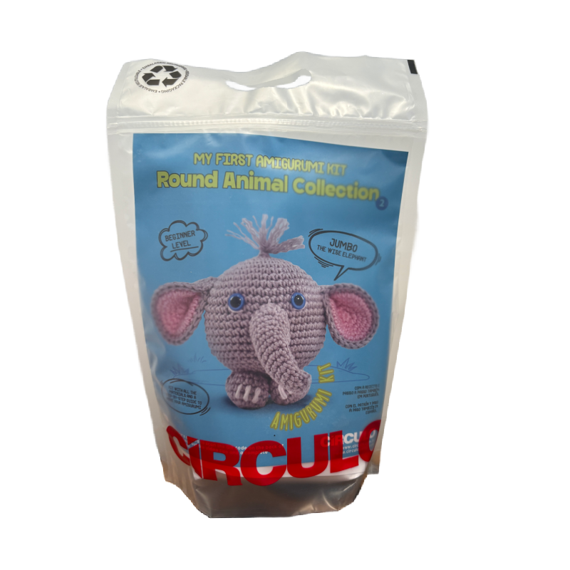 Circulo Amigurumi Kit | Jumbo the Wise Elephant