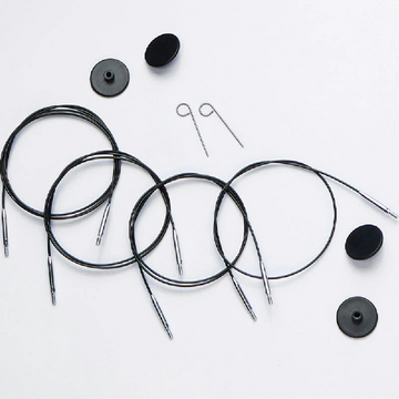 KnitPro Swivel Stainless Steel Interchangeable Cord