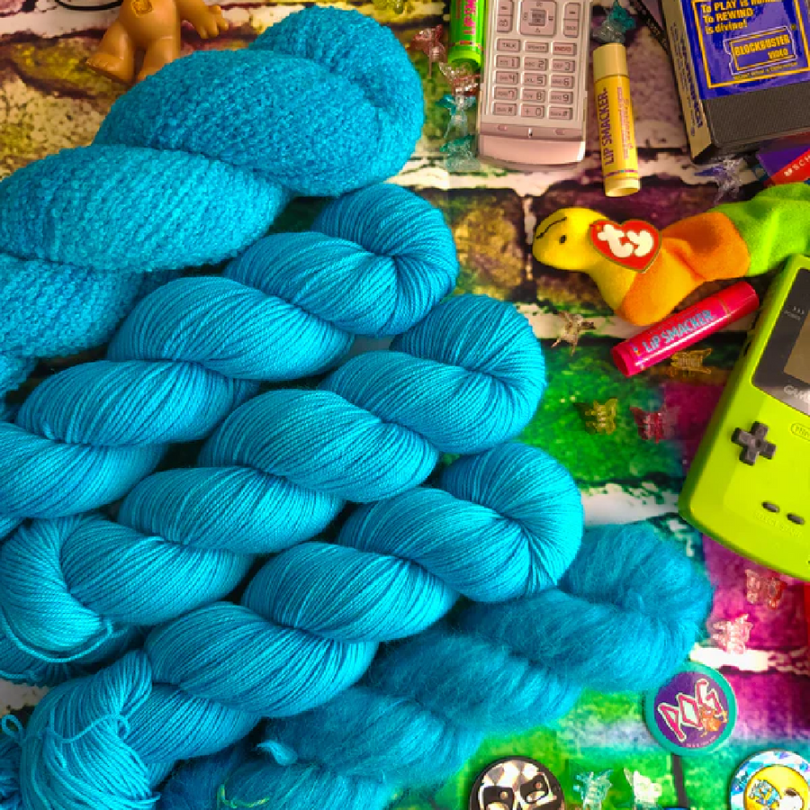 The Frosted Stitch Snowflake Sock