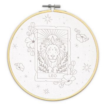 Embroidery Kit : Leo