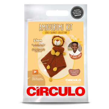 Circulo Amigurumi Kit | Lovey Blanket | Lion