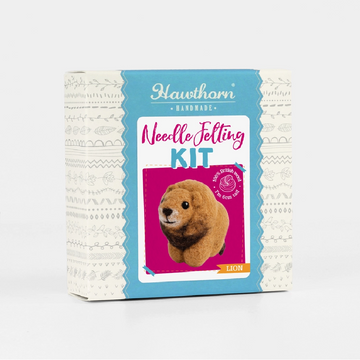 Hawthorn Handmade Mini Needle Felting Kit | Lion