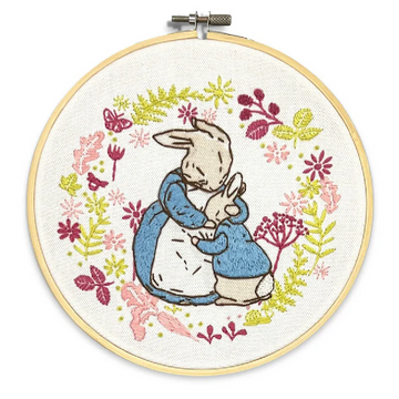 Embroidery Kit : Peter Rabbit and His Mother