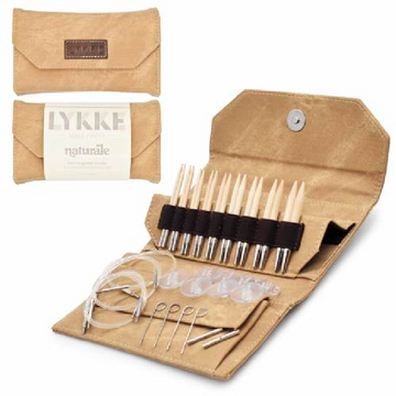 Lykke NATURALE Tan Denim Interchangeable Set | 3.5 in.